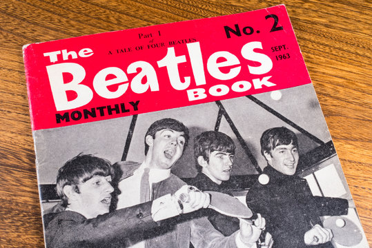 Vintage Beatles Monthly Book