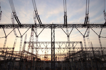 変電所　栃木県茂木町