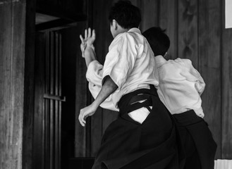 合気道の演武