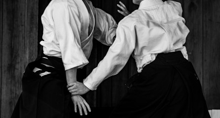 合気道の演武