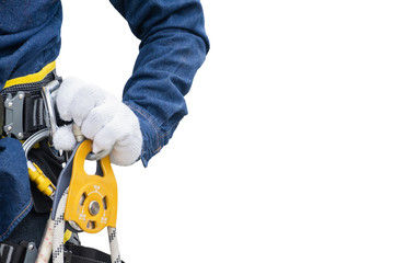 Technician Wear seat belts Safety harness Going up the stairs fixed ladder Working on a high ground In industrial plants prevent Fall from a height Wear protective equipment With space to enter text