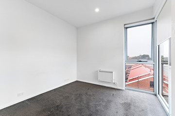 Empty and unfurnished brand new apartment