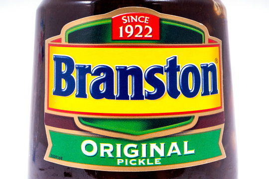 Branston Pickle Label