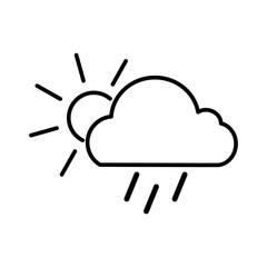 cloudy icon design vector logo template EPS 10