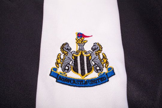 Newcastle United FC Badge On A Shirt