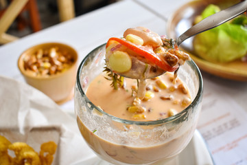  Peruvian food Ceviche restaurant delicious seafood, fish and seafood