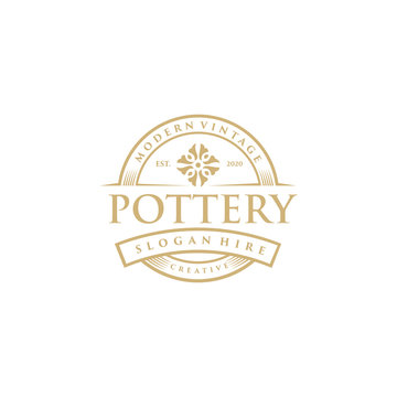 Vintage Logo Pottery For Inspiration.