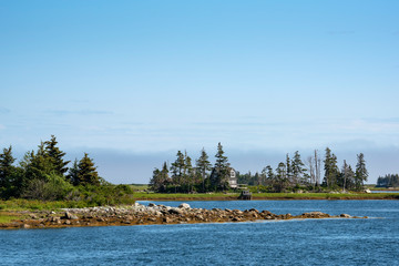 Küstenlandschaft bei Voglers Cove, Nova Scotia, Kanada