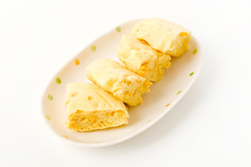 コーン入り蒸しパン