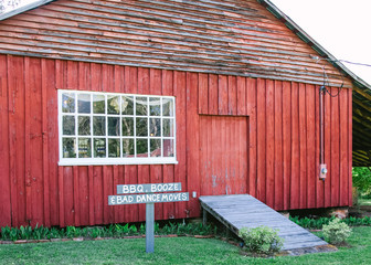 Red barn party