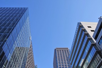 Obraz premium 東京のビル群