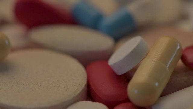 Variety of pills and tablets