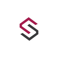 Business corporate S letter logo