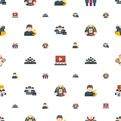 person icons pattern seamless