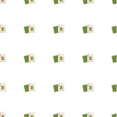 Joker icon pattern seamless isolated on white background
