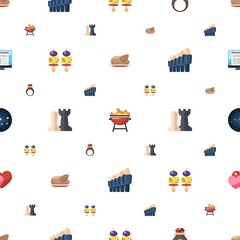 set icons pattern seamless