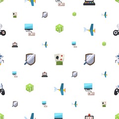 game icons pattern seamless