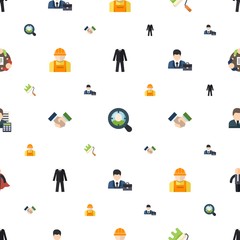 job icons pattern seamless