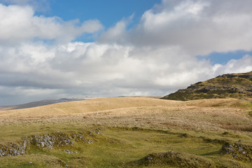 Black Mountain with Snow Peaked Carmarthen Fans