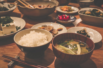 家の夜ごはん