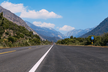 The mountains landscape of San Bernardino National Forest, USA.