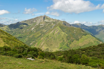 Somiedo natural park in Asturias province, Spain