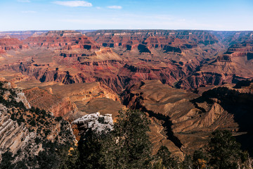 Cape Royal, the southernmost viewpoint along the North Rim Scenic Drive, Grand Canyon National Park, Arizona, USA