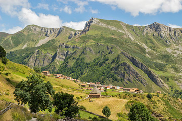 Somiedo natural park in Asturias province, Spain