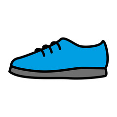 Shoes icon vector