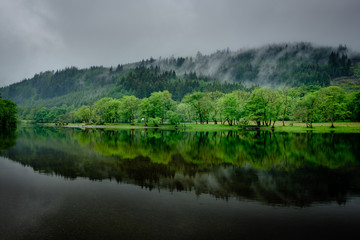Loch Lubnaig Callander Stirling Stirlingshire Scotland