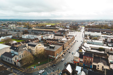 main road in irish city