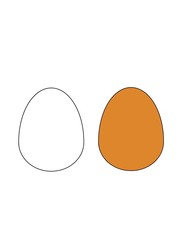 illustration of a egg
