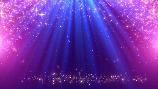 shining fairy magic dust background animation