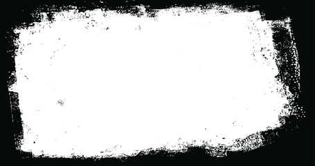 Scratched Frame. Grunge Urban Background Texture Vector. Dust Overlay. Distressed Grainy Grungy Framing Effect. Distressed Backdrop Vector Illustration. EPS 10.