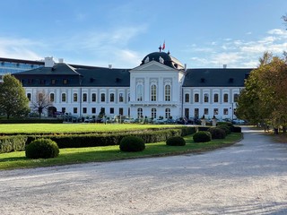 Grassalkovich Palace - residence of the president in Bratislava, Slovakia