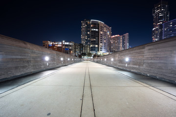The skyline in the city of Austin.