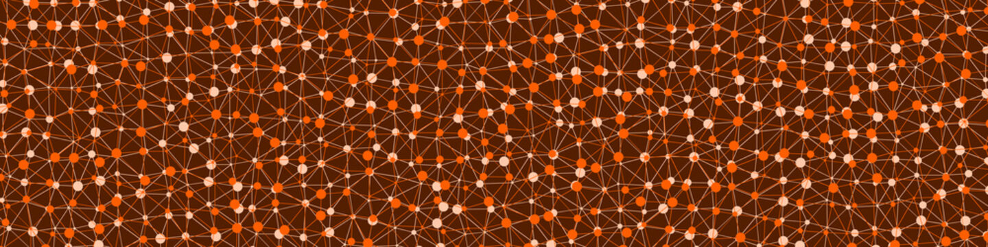 Abstract Low Polygon Mesh Generative Art background illustration