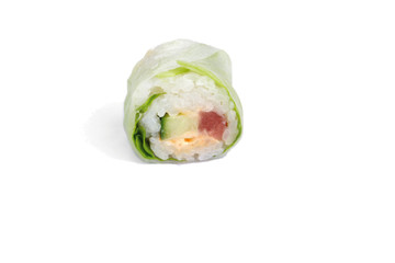 roll printemps thon concombre sauce