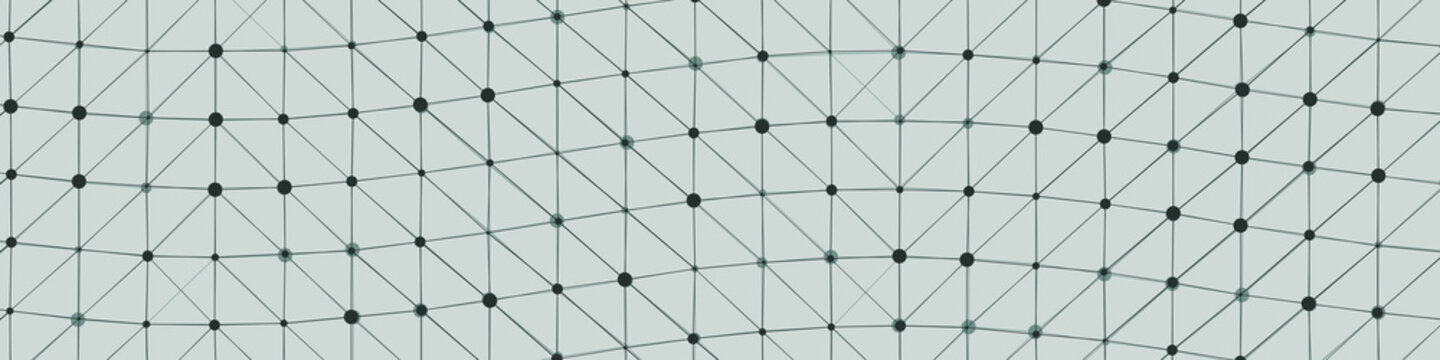Abstract Low Polygon Mesh Generative Art background illustration