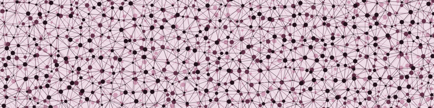 Abstract Low Polygon Mesh Generative Art background illustration