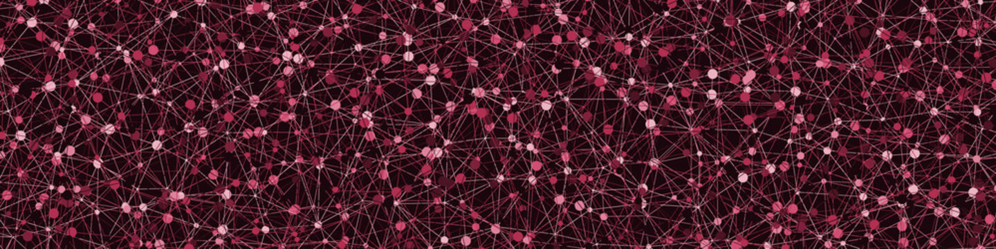 Abstract Low Polygon Mesh Generative Art background illustration