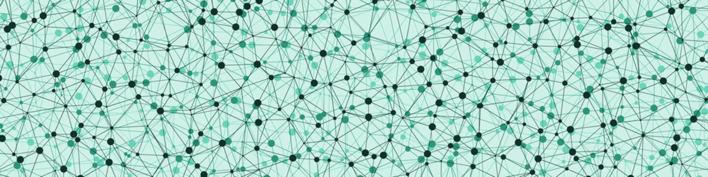 Abstract Low Polygon Mesh Generative Art background illustration
