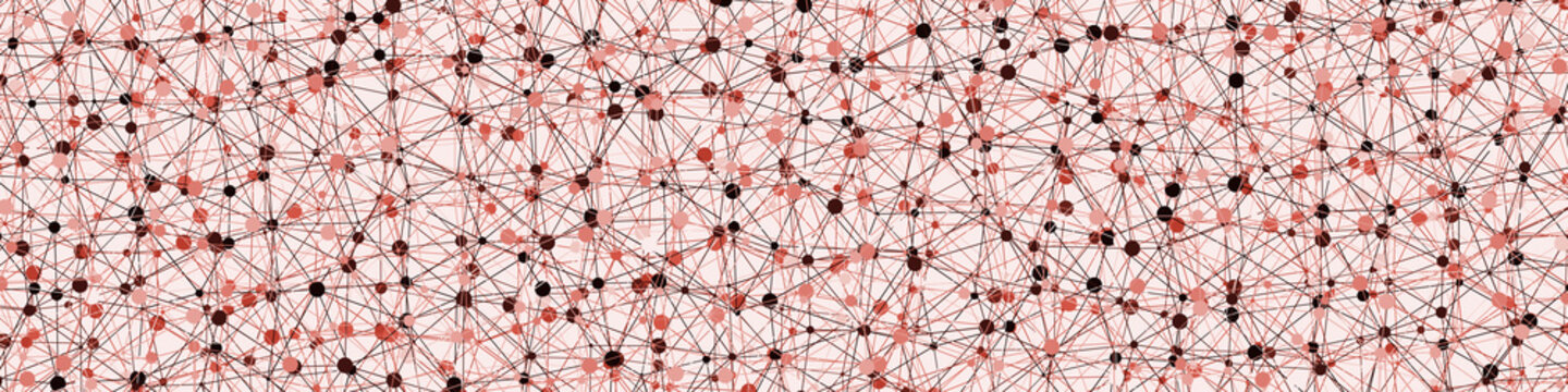 Abstract Low Polygon Mesh Generative Art background illustration