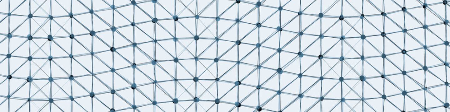Abstract Low Polygon Mesh Generative Art background illustration