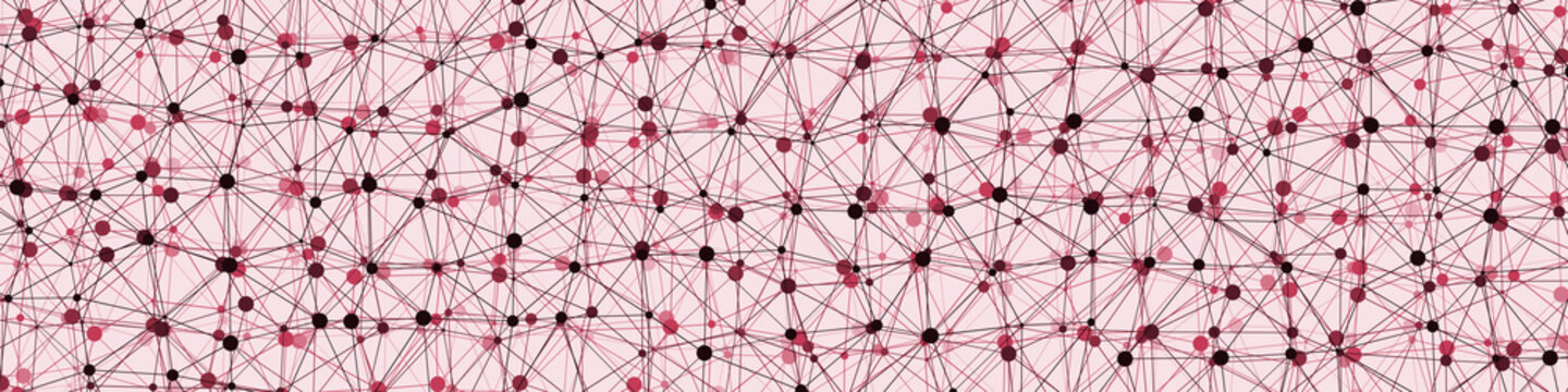 Abstract Low Polygon Mesh Generative Art background illustration