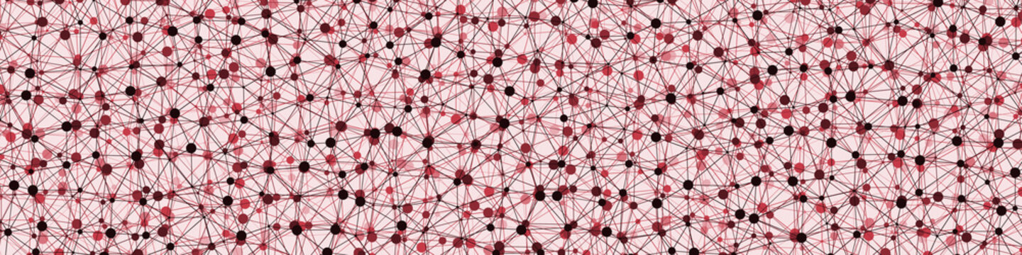 Abstract Low Polygon Mesh Generative Art background illustration