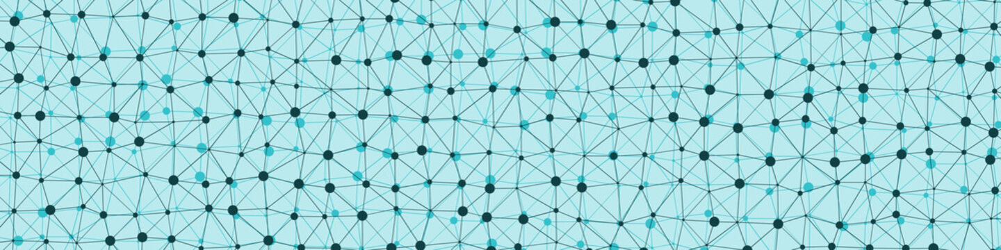 Abstract Low Polygon Mesh Generative Art background illustration