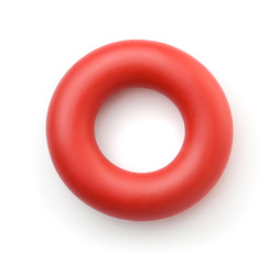 Red rubber ring carpal expander