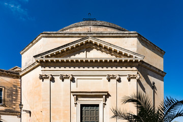 Fototapeta na wymiar Church of Saint Mary 'della Porta' in historical town Lecce, Italy