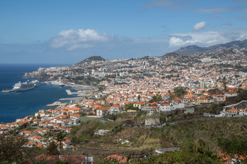 Naklejka na ściany i meble Funchal Madeira
